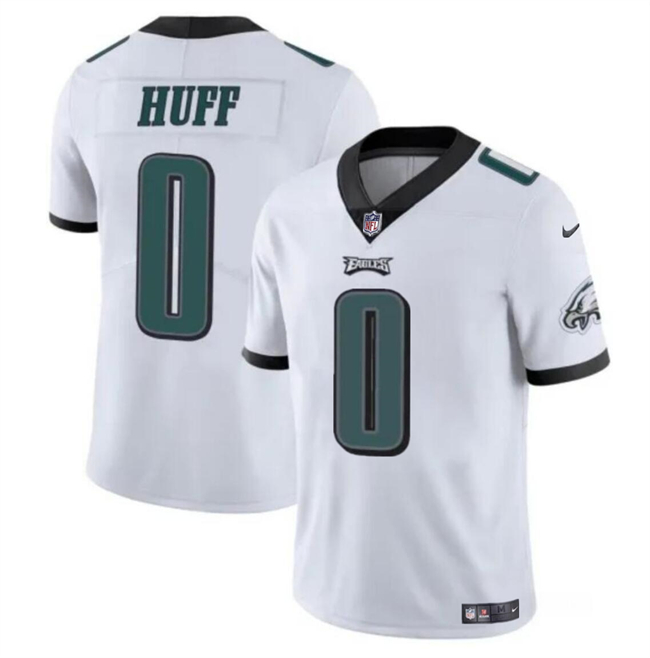 Youth Philadelphia Eagles #0 Bryce Huff White Vapor Untouchable Limited Stitched Football Jersey
